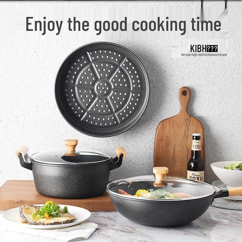 Kangbach Magdeburg 2-Piece Enamel Cookware Set