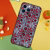 African Wax Pattern Fabric Phone Case For iPhone 17 Pro Max 16 15 13 12 11 14 Pro Max Plus 12 13 Mini 16e 17 Air Cover