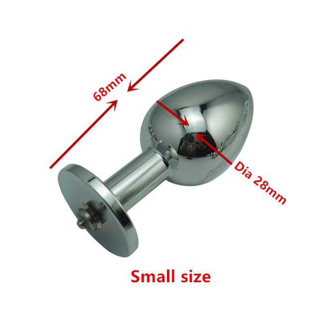 Neues großes Elektroschock-Lust-Pod-Sonde, medizinische Therapie, Metall-Anal-Butt-Plug, Dildo, Vagina, BDSM, Elektro-Sex-Stimulator-Spielzeug