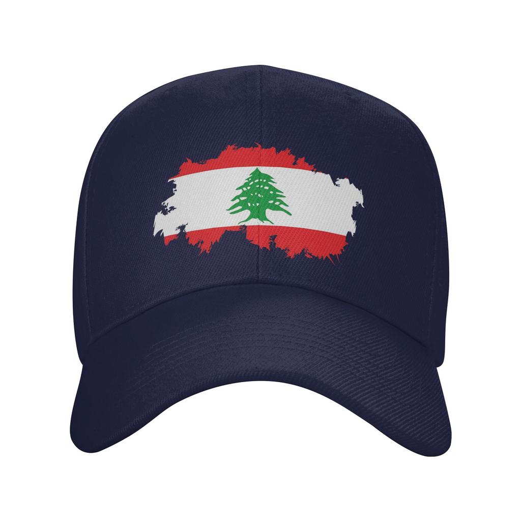 Lebanon Flag Sun Baseball Cap Summer UnisexTeens  Print Trucker Hat Breathable Vintage Hiking Fishing Baseball Caps