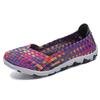 Large Size New Handwoven Shoes Hollow Lightweight Flat Shoes Casual Shoes Cover Feet