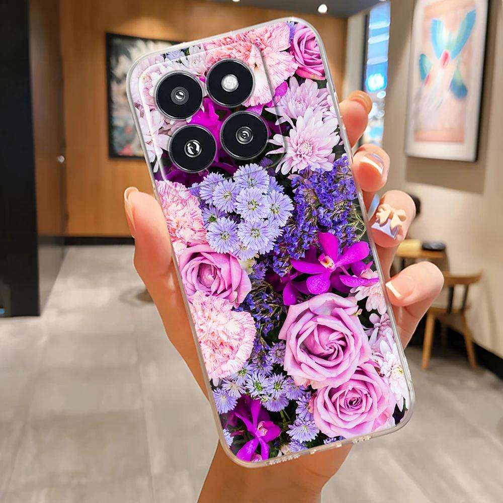 For Xiaomi 14 Pro Case Clear Creative Soft Silicone Phone Cases For Xiaomi 14 Mi 14 Mi14 Back Cover For Xiaomi Mi14 Pro Shells