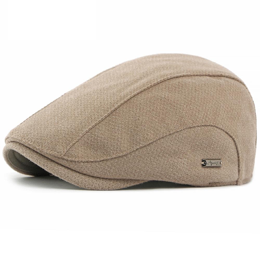 HT4951 Mens Berets Women Autumn Winter Hats Thick Warm Fleece Lined Ivy Flat Cap Artist Painter Beret Hat Male Female Beret Caps