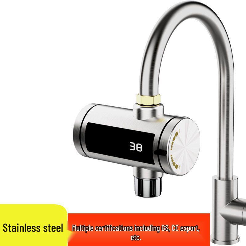 

Instant Heating Electric Faucet Water Heater for Kitchens European Plug