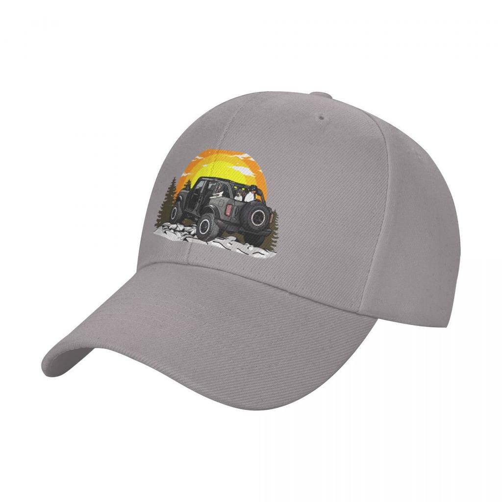 Bronco with Dogs Baseball Cap Thermal Visor custom caps cute For Women 2025 Men's