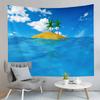 Japanese Ocean Wave Tapestry Asian Anime Tapestry Great Wave Kanagawa Tapestry Art Home Living Room Bedroom Decor Tapestries
