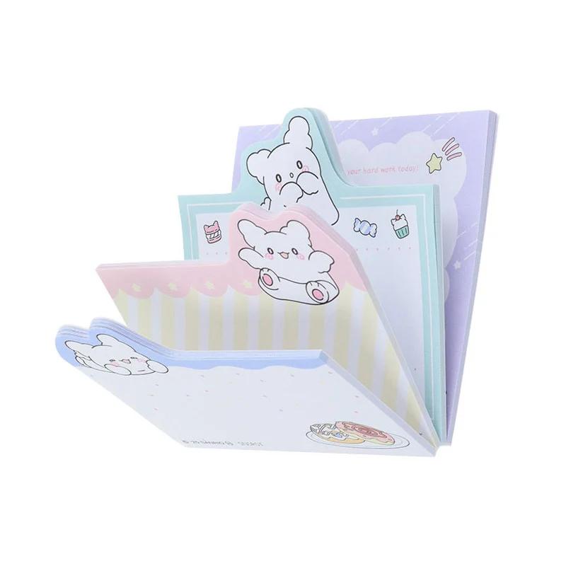 Sanrio HANAMARU OBAKE Block Sticky Notes ( Pastel Sweets Pop Blue ) Japan NEW