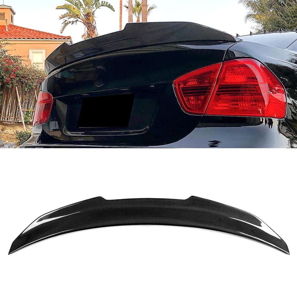 BMW 3 Series E90 Carbon Fiber PSM Style Rear Spoiler Tail Wing