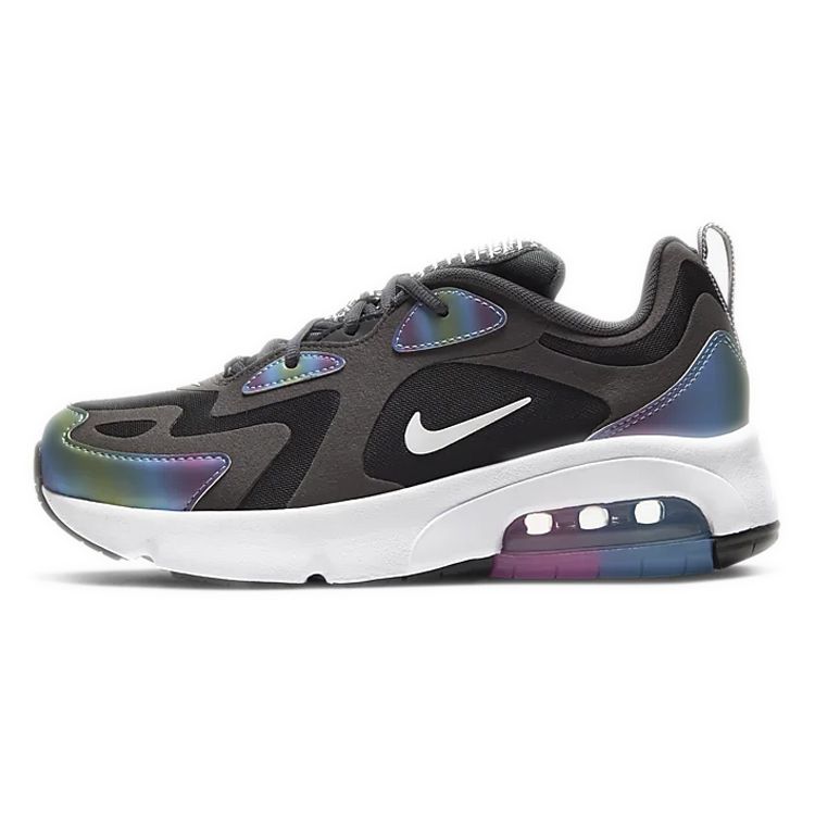 

Nike Air Max 200 GS Bubble Pack — кроссовки Dark Smoke Grey Black White CT9632-001