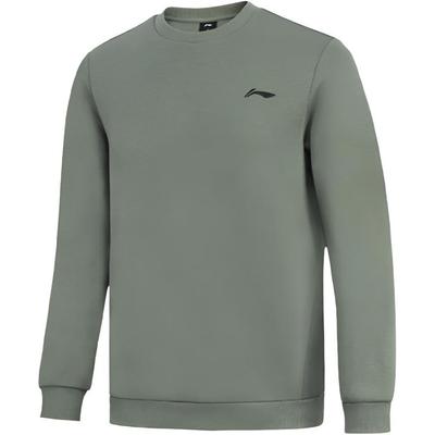 Li Ning Sports Lifestyle Serie Rundhals-Pullover Lässig Bequem Vielseitig Sweatshirt Unisex Sweatshirt AWDVE37-1