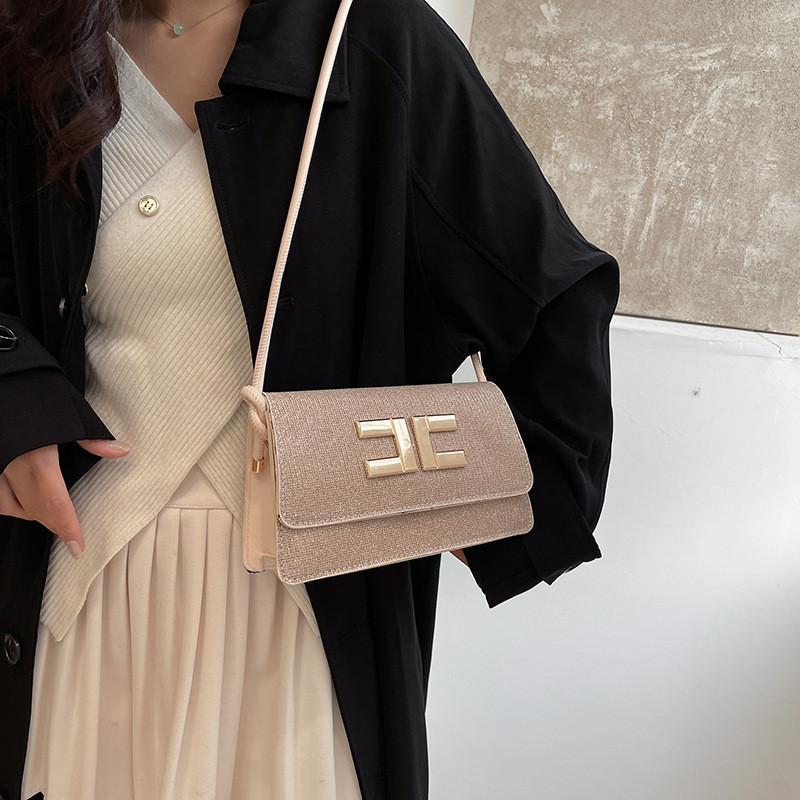 Crossbody Sophisticated Black Purse With Unique Design Perfect For Women Fashionforward