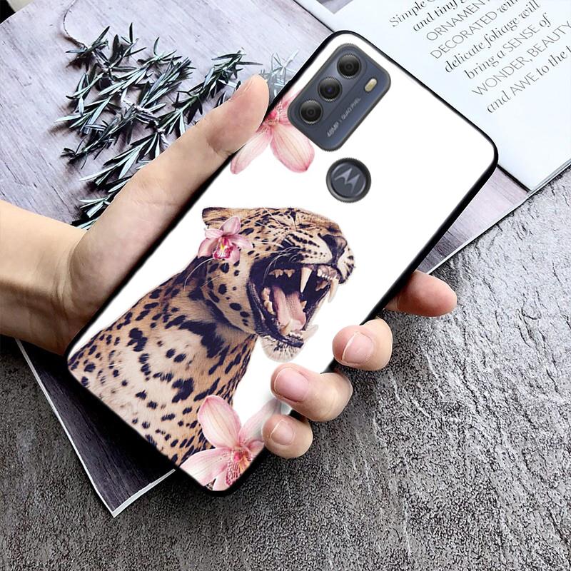 Cheetah leopard panther Phone Case For Motorola 85 G55 G05 G14 G75 G31 G50 G10 G20 G30 G60 G13 G32 G84 G54 G53 G72 G24 Power