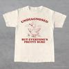 Undiagnosed But Everyone's Pretty Sure Goose Shirt, Undiagnosed Animal Meme T-Shirt, Sarcastic Mental Health T Shirt, Funny Goose Tee