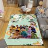 1pc Encanto Pattern Carpet Area Rug Non-slip Carpet Hand Washable Floor Mat Suitable For Living Room Bedroom Home Decor Room Decor Christmas