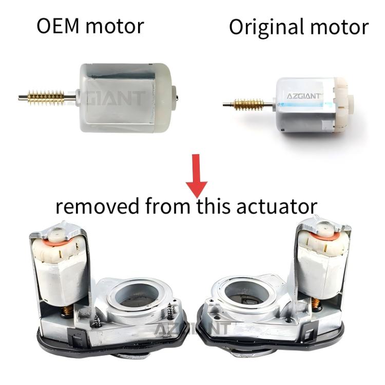 For Mercedes Benz E SLK GLK GLE Klasse W212 S212 W207 R172 X204 W167 Vito Viano W447 Bil Sideluke Speil Foldemotor Reparasjon