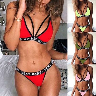 2022 Badeanzug Damen Multicolor Split Bikini Badeanzug Damen Europäischer und amerikanischer Bikini