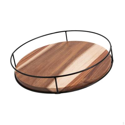 Degree Rotating Tray Round Multipurpose Non-Slip Storage Kitchen Organizer for Dining