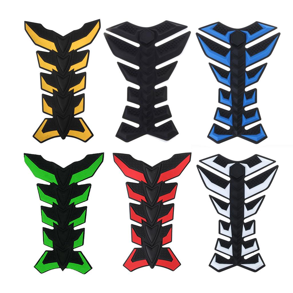 Fuel Oil Tank Pad Protector Cover Motorbike Rubber Decals Tank Sticker Motorbike Self Adhesive Waterproof Sticker