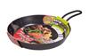 Pearl Metal 20cm Grill Pan with IH Rakuking Japanese-made Single-Handle Recipe, Compatible, Iron, HB-373