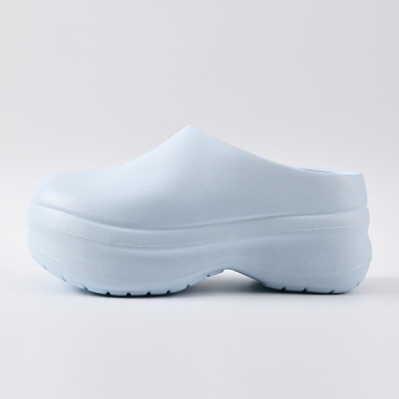 

Summer new soft-soled bag head drag women s size fashion casual shoes non-slip and deodorant work, sandals 35-36 світло-синій колір