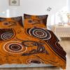 Aboriginal Art Print 3Pcs Bedding Setduvet Cover With 2 Bedropillowcase Home Birthday Gift