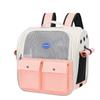 Ventilation Large Capacity Cat Carrier Backpack Adjustable Strap Pet Carrying Bag Foldable Cat Backpack for Outdoor Travel