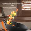 COOKER KING Japanese Style 0-Coating Pure Iron Wok
