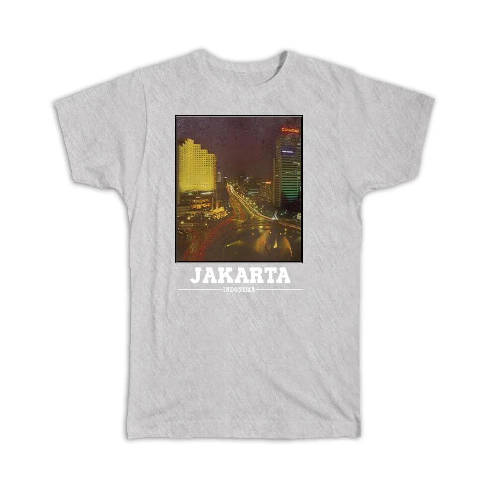 Gift T-Shirt : Jakarta Indonesia Nighttime 2XL