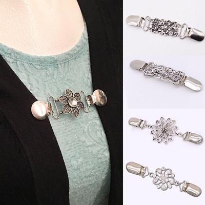 Pullover Schal Clips Strickjacke Kragen Ente-Mund Clip Halter Kleidung Pins Tier