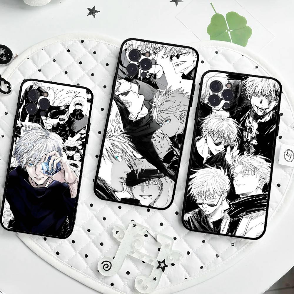 Jujutsu Kaisen Satoru Gojo Comics Phone Cover Case For IPhone 13 12 11 17 Pro Max 17 15 16 14 Plus 17Air