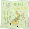 Marushin Peter Rabbit Hand Running 5605008700 Towel, 25x25cm, Peter, 100% Cotton, Embroidered,