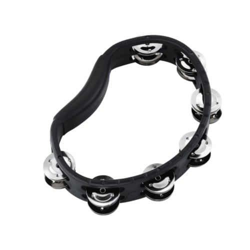 MEINL Percussion Headliner Series Handheld ABS Tambourine HTMT1BK
