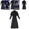 Wednesday Addams Season Two Cosplay Costume With Polyester Blazer For Halloween Parties