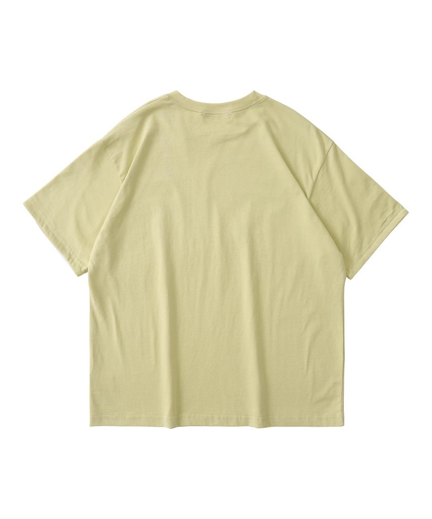 ANALOG MOOD Soft Roll-Up Short Sleeve T-Shirt (Lime)