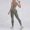 Women's Sports Bra Vest, High Waist And Hip Lifting Fitness Pants, Yoga Suit Set