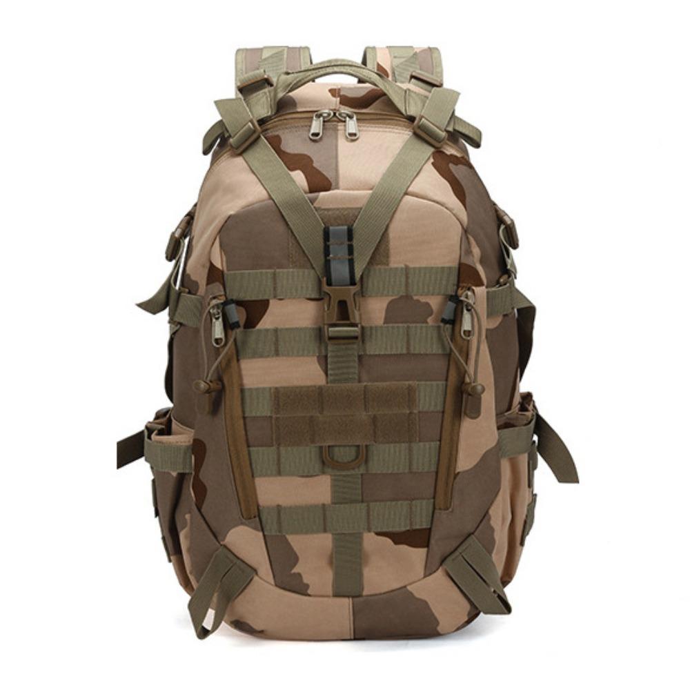 Oxford Cloth Mountaineering Bag 40L Large Capacity Double-Shoulder Bag  Mountaineering Hiking