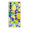 Mediterranean Lemon Clear Silicone Phone Case For Samsung Galaxy S23 S22 5G S20 Ultra S21 FE 5G S10E S9 S8 S10 Plus Soft Cover