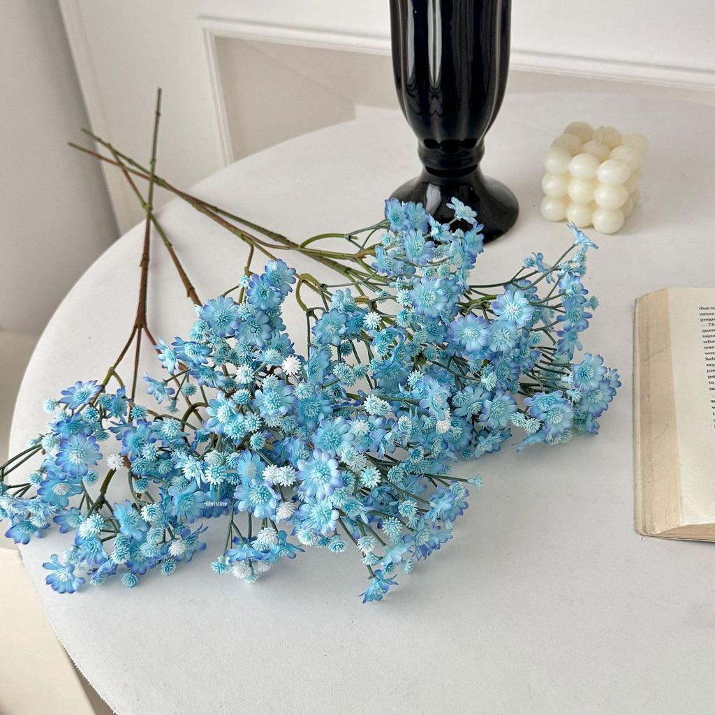Artificial Baby's Breath Daisy Flower Ornament for Home Decor and Photography