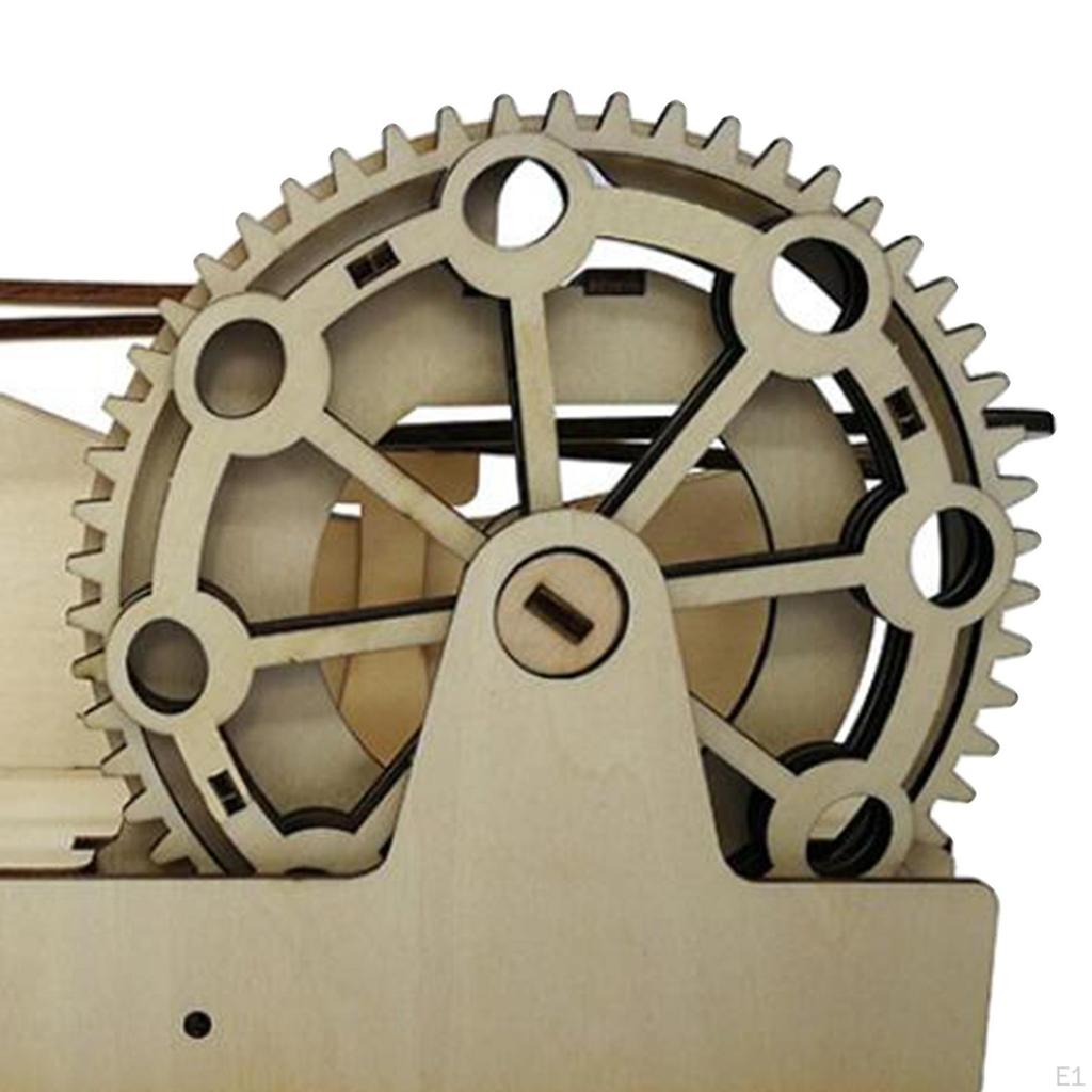 Marble Run DIY Model Building Kits 3D Wooden Puzzle Kit for Christmas Birthday Gift Kids