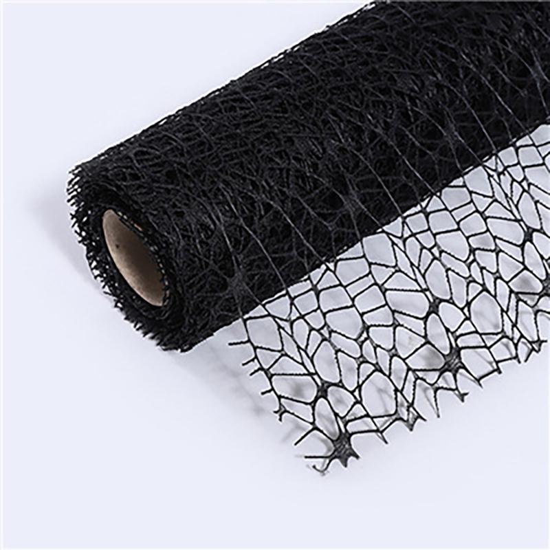 50Cm*4.5M/Roll Flower Wrapping Mesh Paper Iregular Hollow Net Wrapper Floral Bouquet Paper Fresh Flower Florist Packaging Sheet