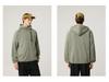 Men's Winter Fleece-Lined Hooded Sweatshirt Jacket