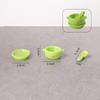 3Pcs 1/12 Dollhouse Mini Instant Noodles Bowl Plates Dishes Model Simulation Kitchen Decoration Doll House Pretend Play Toys