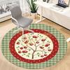 1pc Apple Orchard Chair Carpet for Office - Durable, Ideal for Chair Mats, Stylish & Functional Decorative Rug Yy260203081