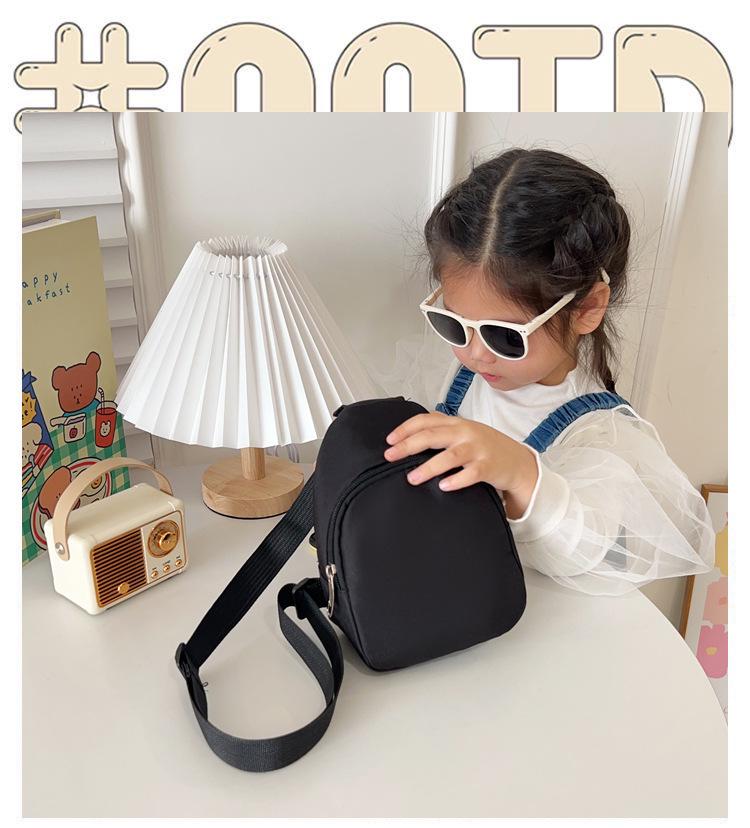 Solid Color Lightweight Fashionable Crossbody Bag for Girls