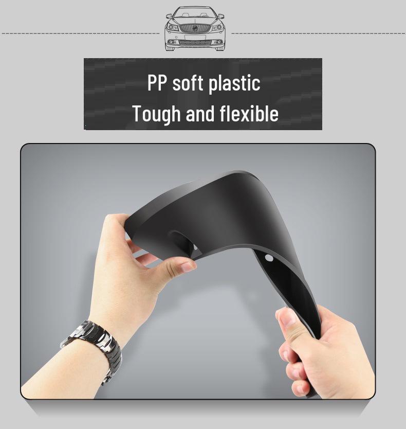 Blatníky pro Volkswagen Magotan/Passat B7 2011-2015 (Evropa) s PP měkkou gumou.