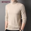 KAISER 100% Cashmere Mock Neck Sweater