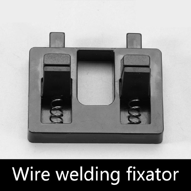Set of 3 Heat Resistant Wire Clip Wire Welding Fixture Secure Electrical Connection ABS Construction Workshop Essential