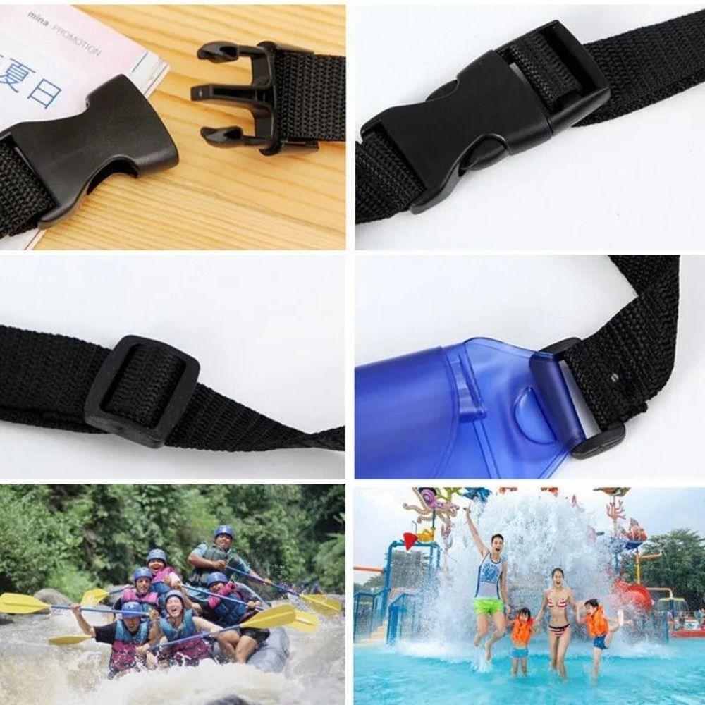 Transparent Waterproof Phone Bag Folding Swimming Storage Bag Waist Waterproof Bag  Outdoor Sports