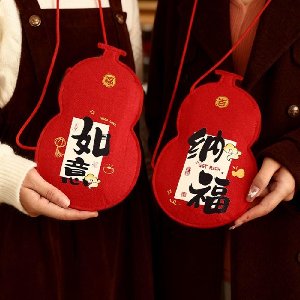 2026 Jahr des Pferdes Neujahr Roter Umschlag Cartoon Traditionell Glücksgeldbeutel Chinesischer Stil Hongbao Rotes Päckchen Geburtstagsgeschenk