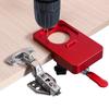 Concealed Positioning Hinge Hole Punch, 35mm Door Hinge Jig Cabinet Hinge Jig Punch Cabinet Hardware Jig